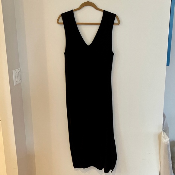 New w/tags Maria Cornejo Black Knee Length Dress L - Picture 1 of 6
